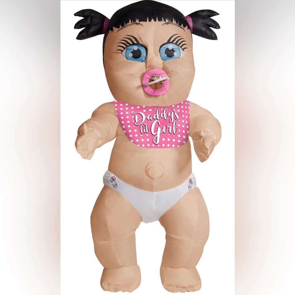 Daddy’s Baby Girl Adult Inflatable Costume